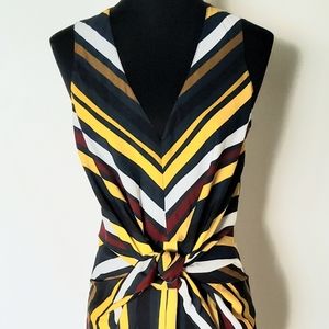 New! Ted Baker London Savanna Front Knot Jumpsuit